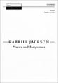 Preces and Responses SATB choral sheet music cover